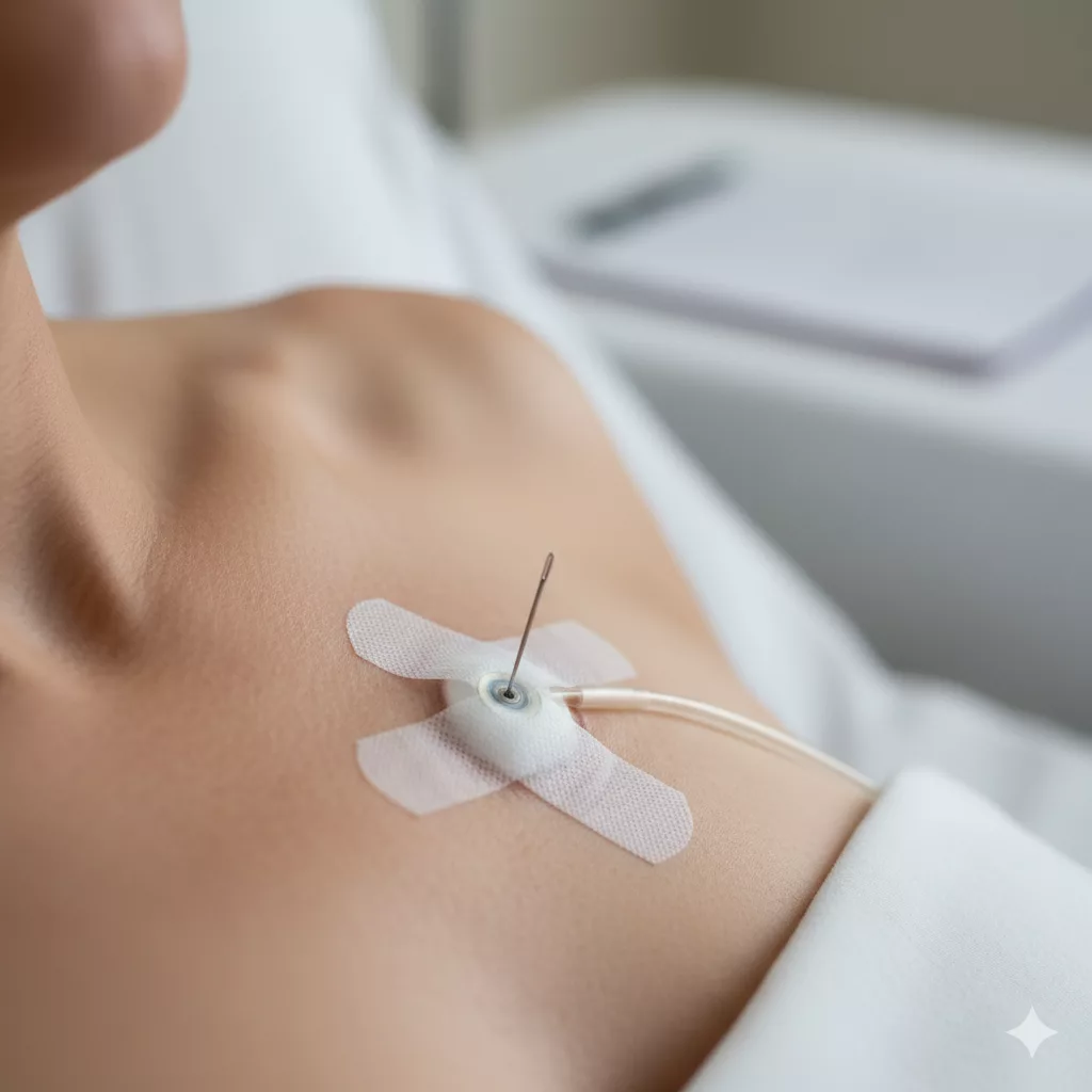 Day 4/100 port-a-cath