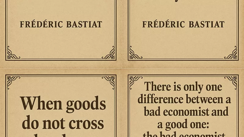 Frédéric Bastiat: The Economist Who Saw What Others Missed