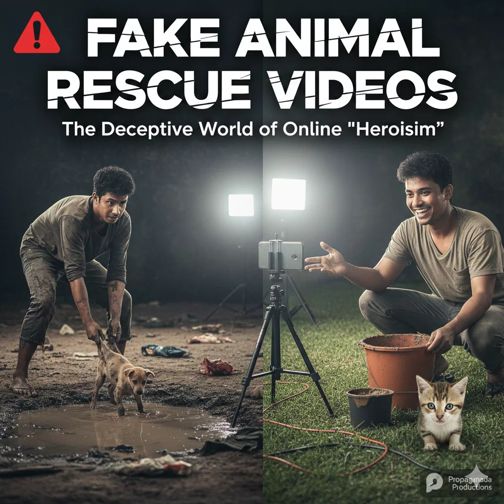 Day 64/100 Fake Animal Rescue Videos