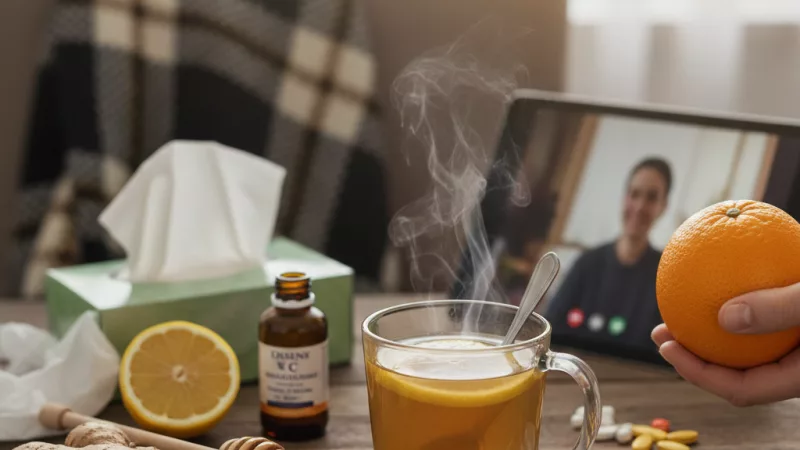 Day 65/100 Fighting Off A Cold