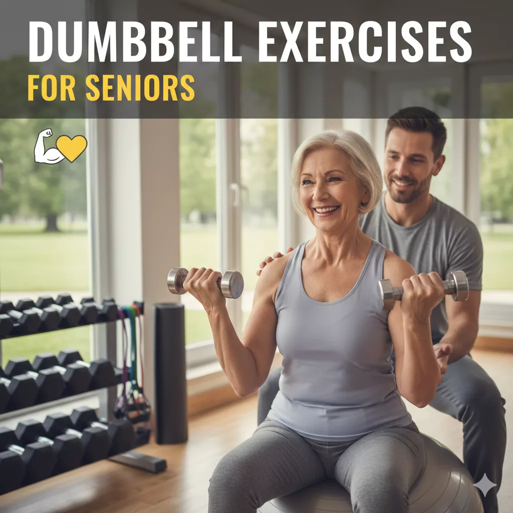 Day 83/100 Dumbbell Exercises for Seniors