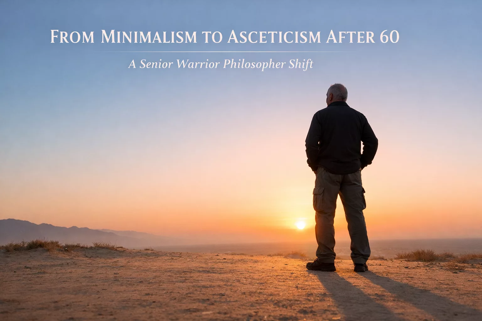 From Minimalism to Asceticism After 60