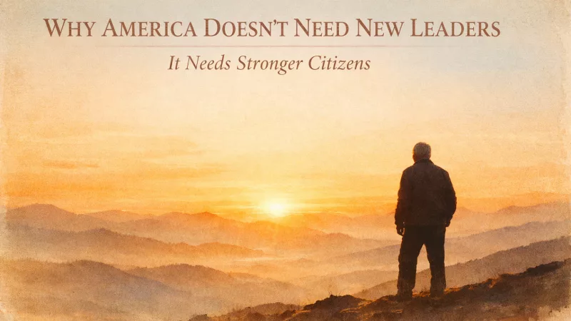 Why America Doesn’t Need New Leaders