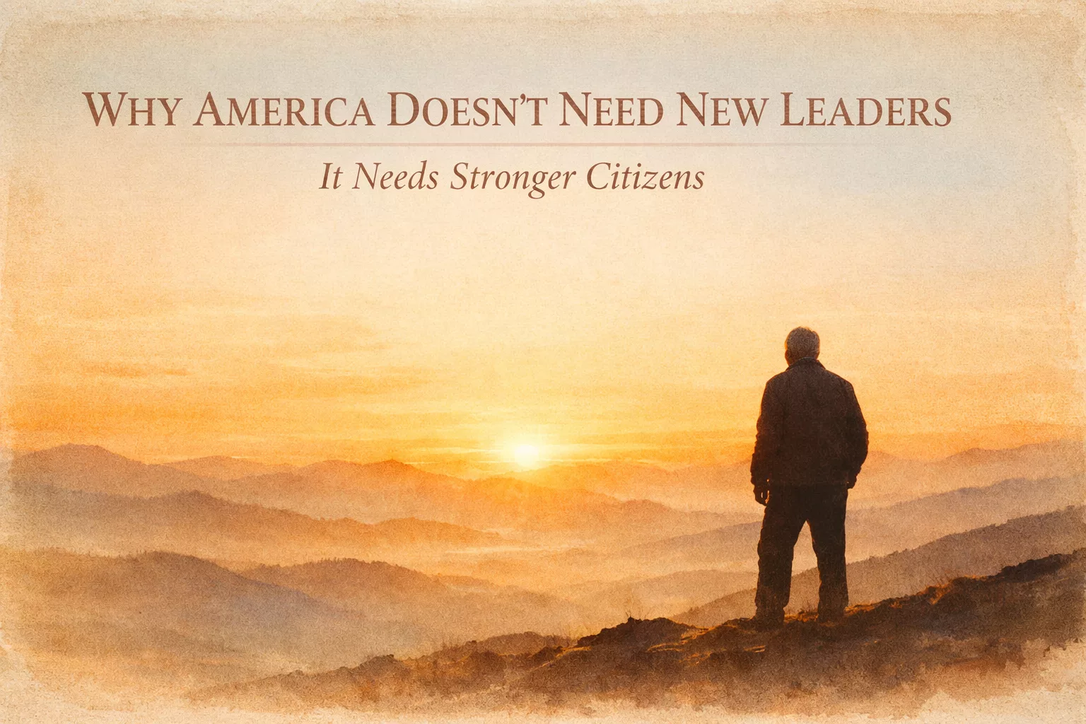 Why America Doesn’t Need New Leaders