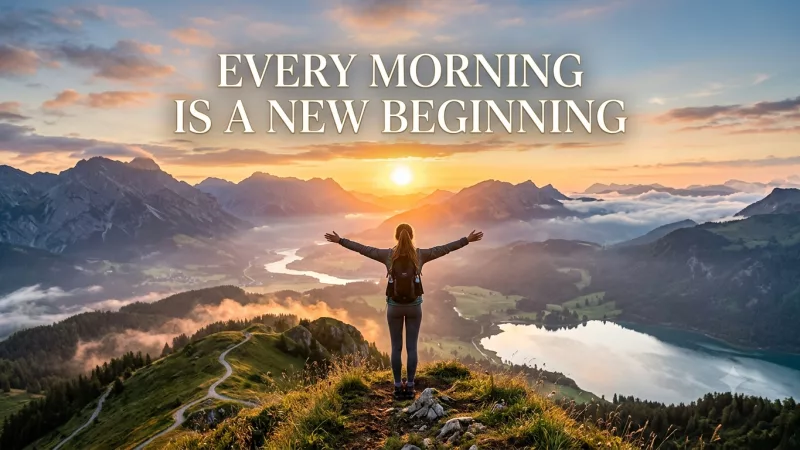 Every Morning Is a New Beginning