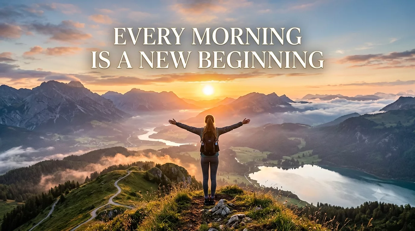 Every Morning Is a New Beginning