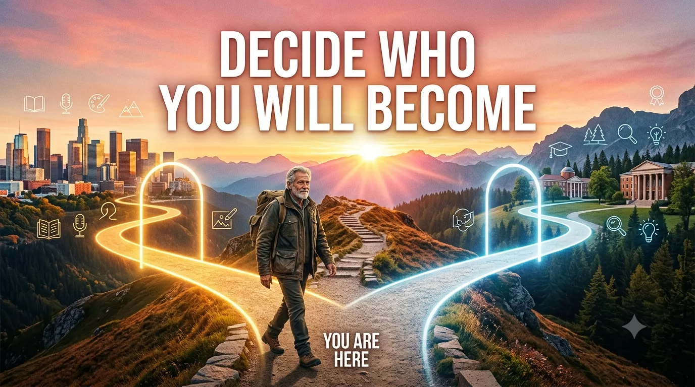 Decide Who You Will Become